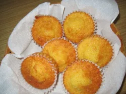 Muffins de naranja y pasas